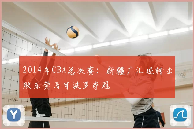 2014年CBA总决赛：新疆广汇逆转击败东莞马可波罗夺冠