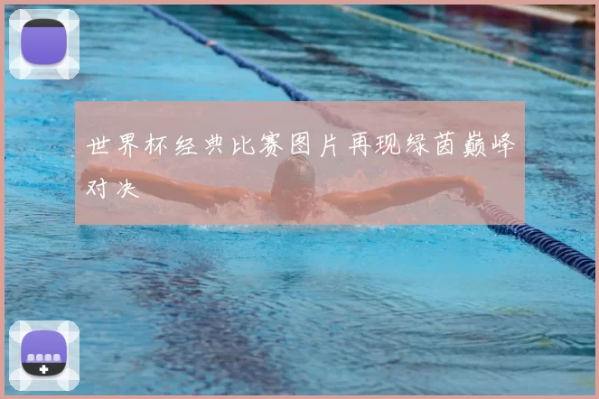 世界杯经典比赛图片再现绿茵巅峰对决